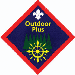 Outdoor plus badge